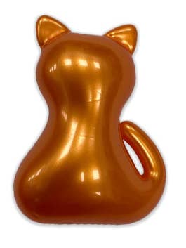 200 orange (ingefær) katteformede badeperler (fersken + orkidé) for engroshandel hos Bare Boutique