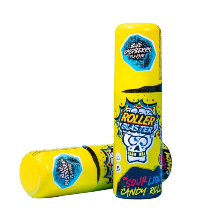 MOM - Wholesale Lollipop - Brain Blasterz Sour Roller Licker Candy Sweets 10x60ML