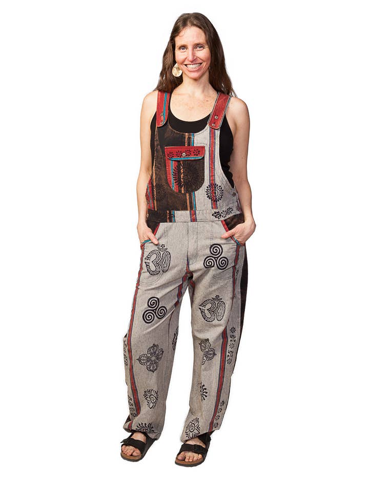 blue Sativa Overalls for wholesale on Faire