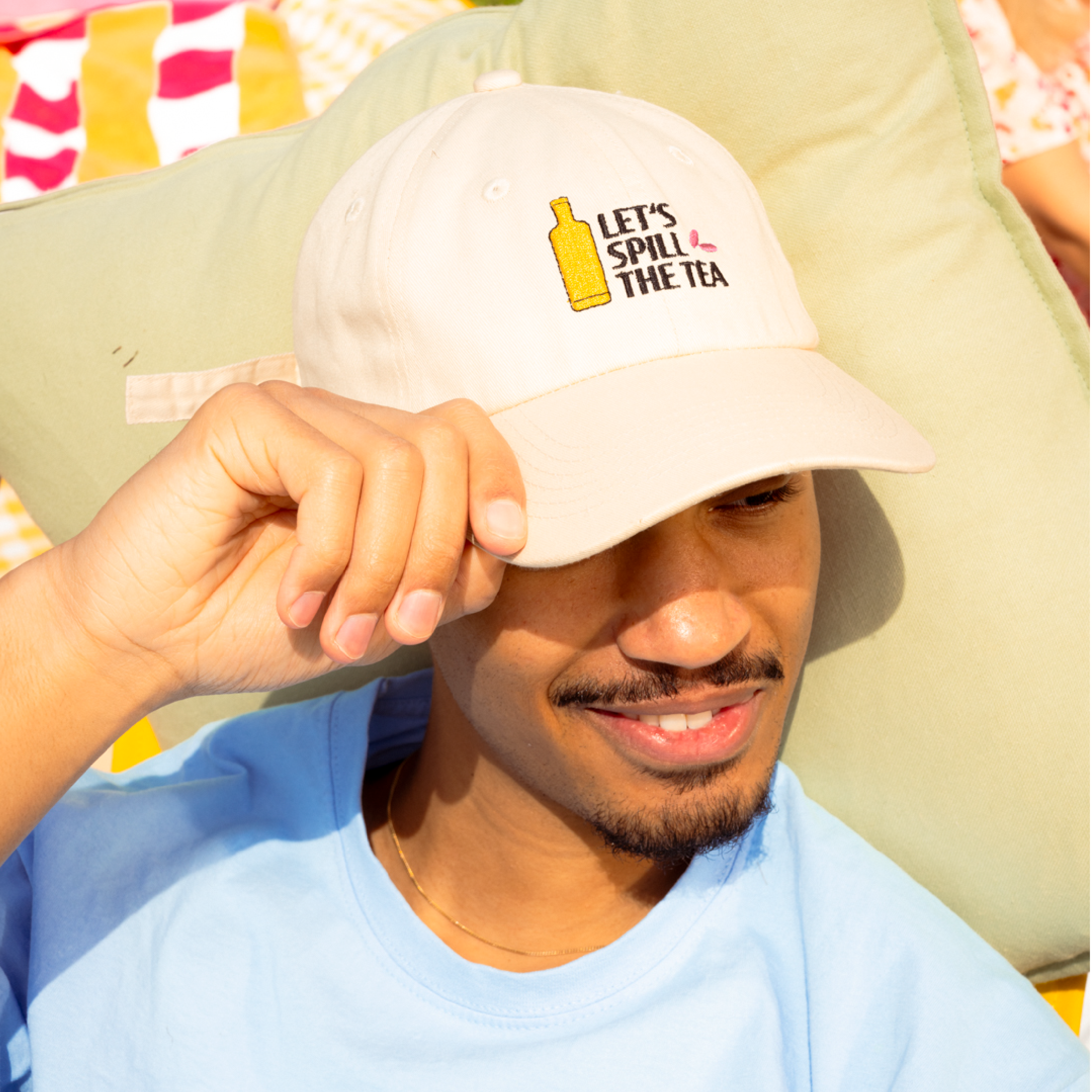 NOVELTEA - Wholesale Baseball Cap - Unisex - Let's Spill The Tea Cap3