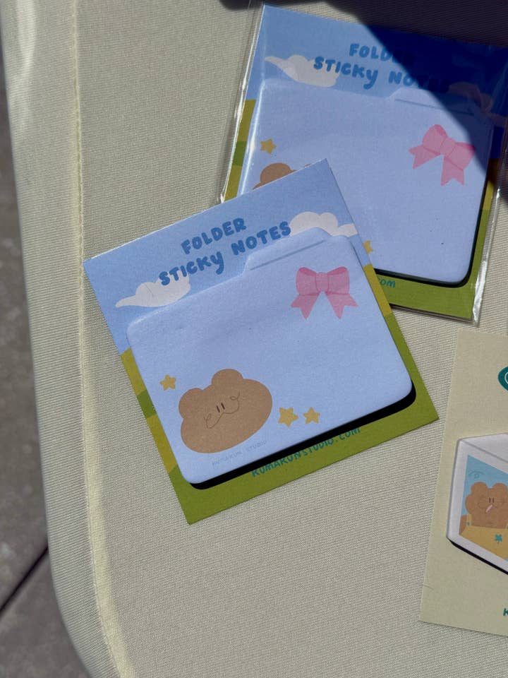 Folder Icon Sticky Note for wholesale by Kumakun Studio