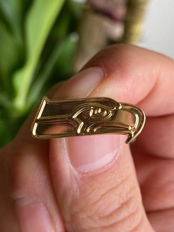 Seattle Seahawks gouden pin voor wholesale door Hype Pins