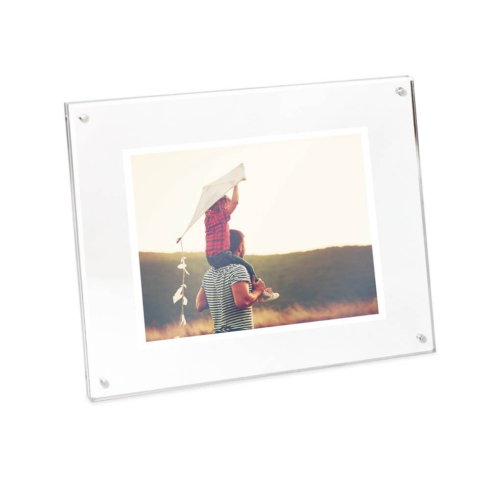 Isaac Jacobs International - Wholesale Picture Frame - Isaac Jacobs Clear Plain Magnetic Acrylic Picture Frame15