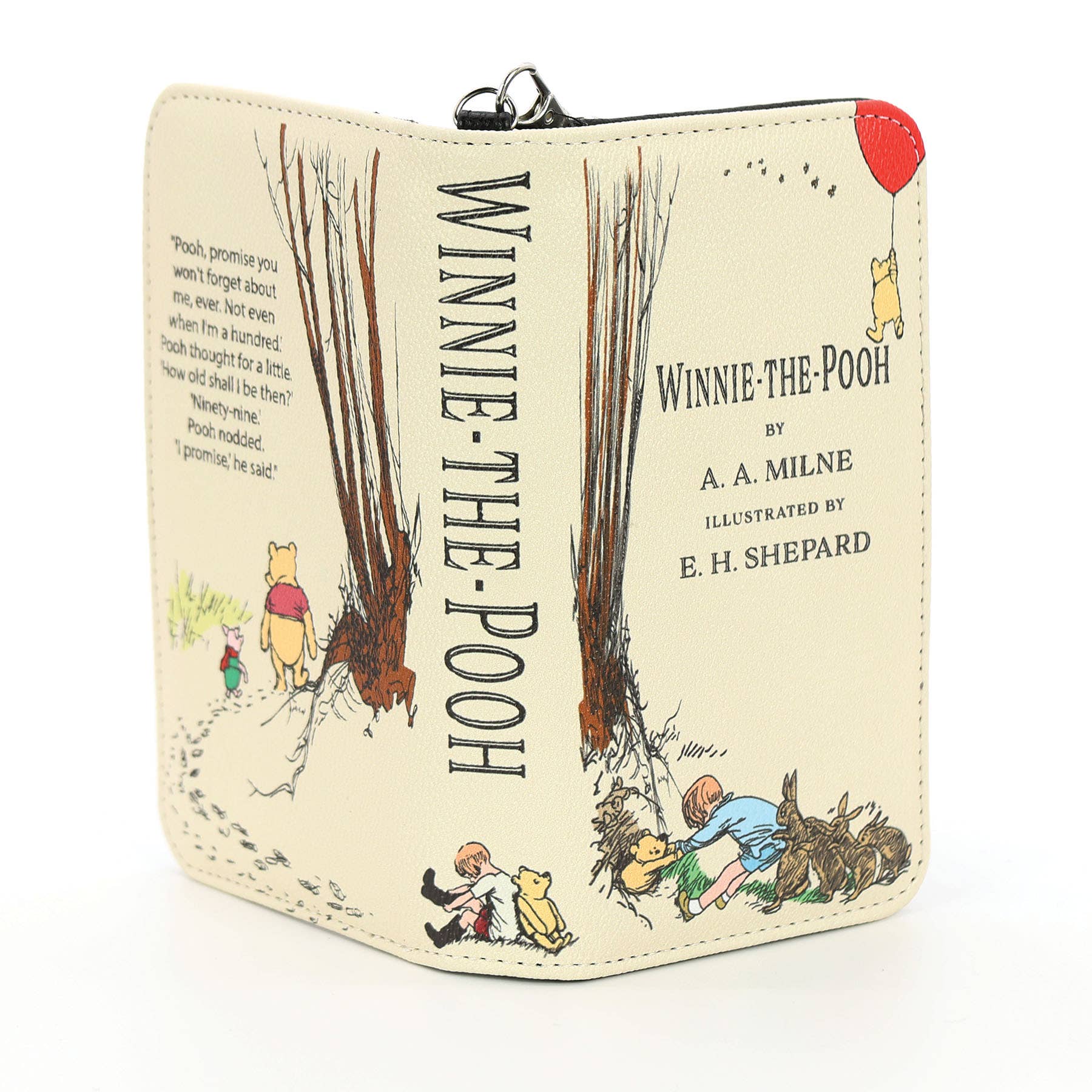 COMECO INC - Wholesale Wallet - Women's - Winnie the Pooh Book Wallet, Stocking Stuffer3