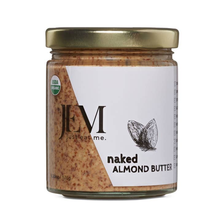 JEM Organics - Vendita all'ingrosso Burro di frutta secca - 6.2 once di burro di mandorle nude germogliato croccante JEM Organics
