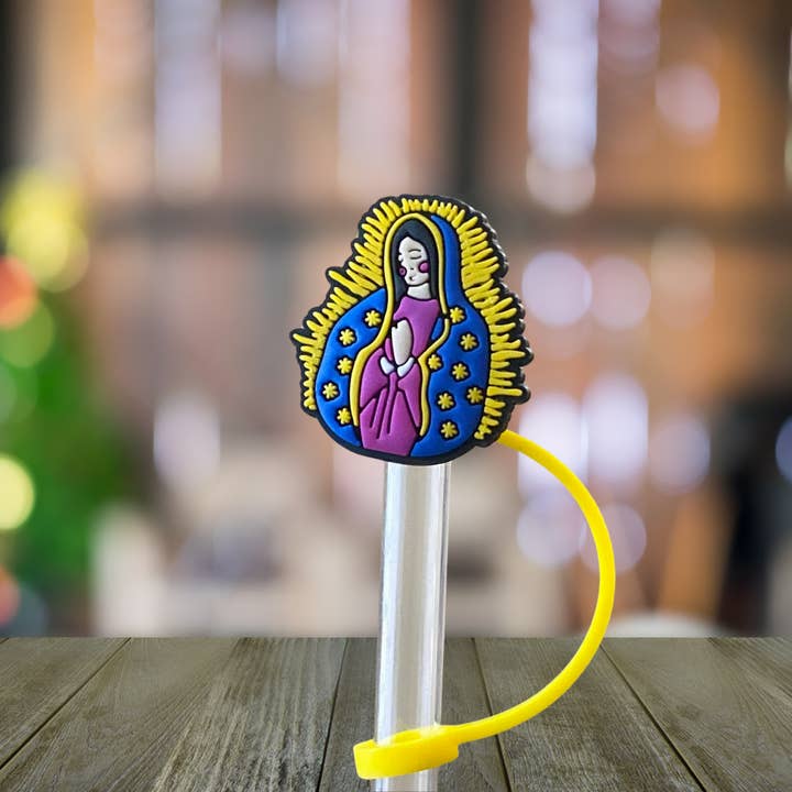 Virgen de Guadalupe sugrörsdekoration för wholesale av Kailex Boutique Wholesale