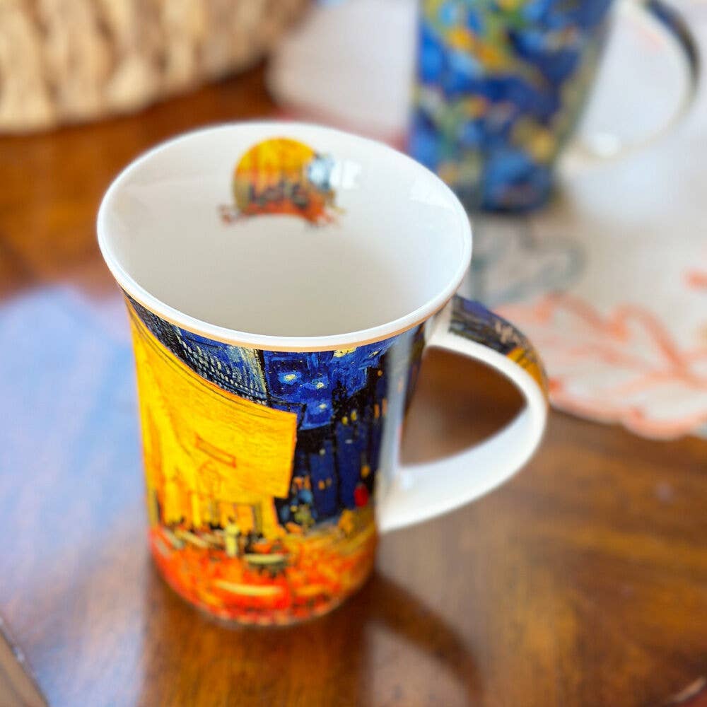 STP - Wholesale Coffee Mug - The Cafe Terrace at Night by van Gogh Porcelain Mug/Gift Box4