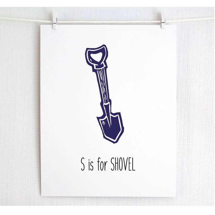 S sta per Stampa Illustrata di Pala per la vendita all'ingrosso da parte di Jamie Palmer Keating