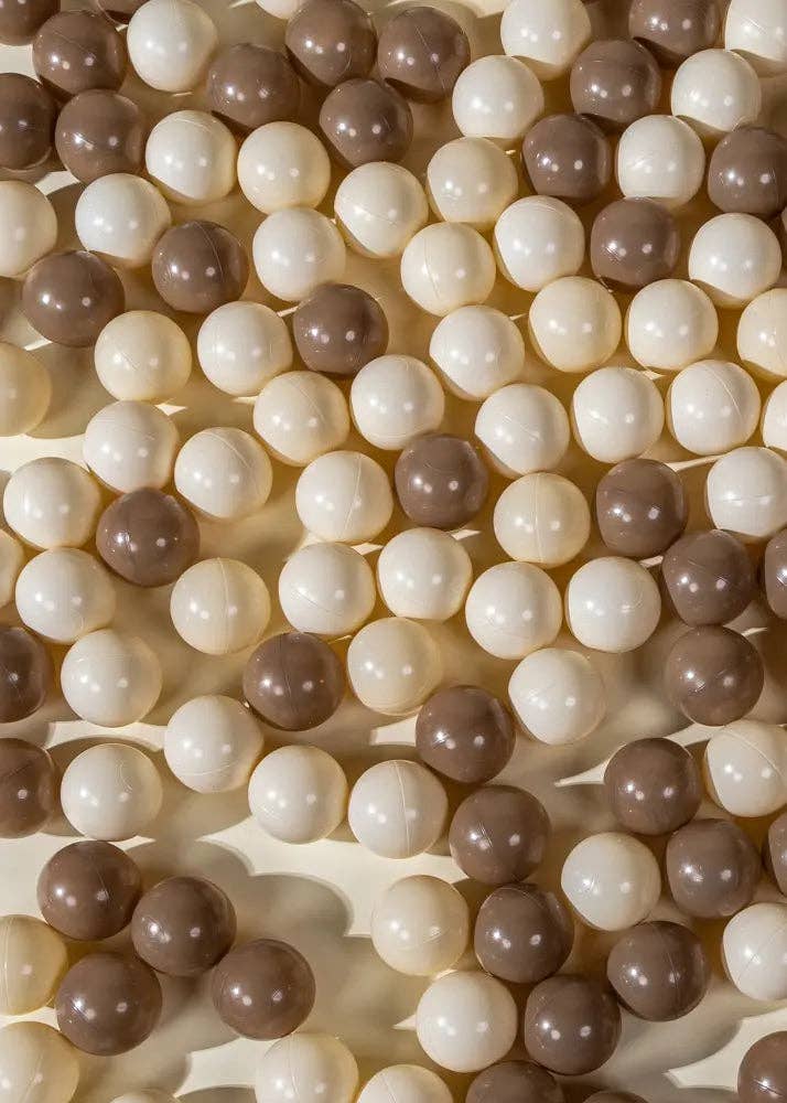 Coco Village - Vente Lot de jouets – enfant - Ensemble de 200 balles pour piscine à balles Nuances du jour2