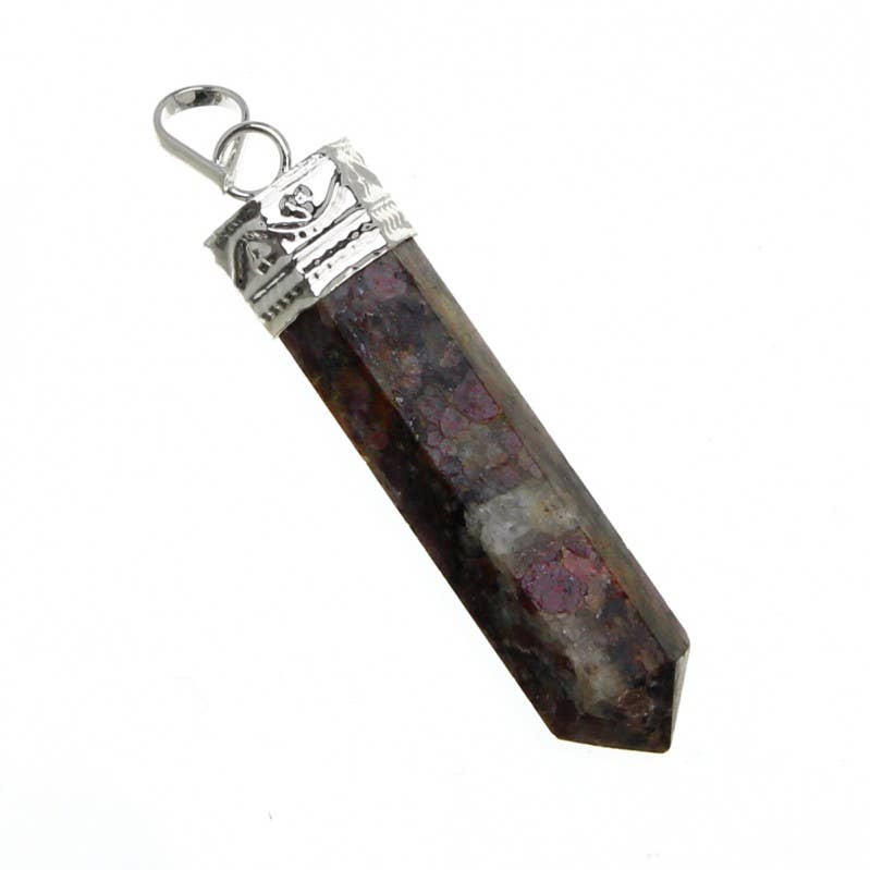 UniArt - Wholesale Individual Charm/Pendant - Semi-precious stone point pendant6