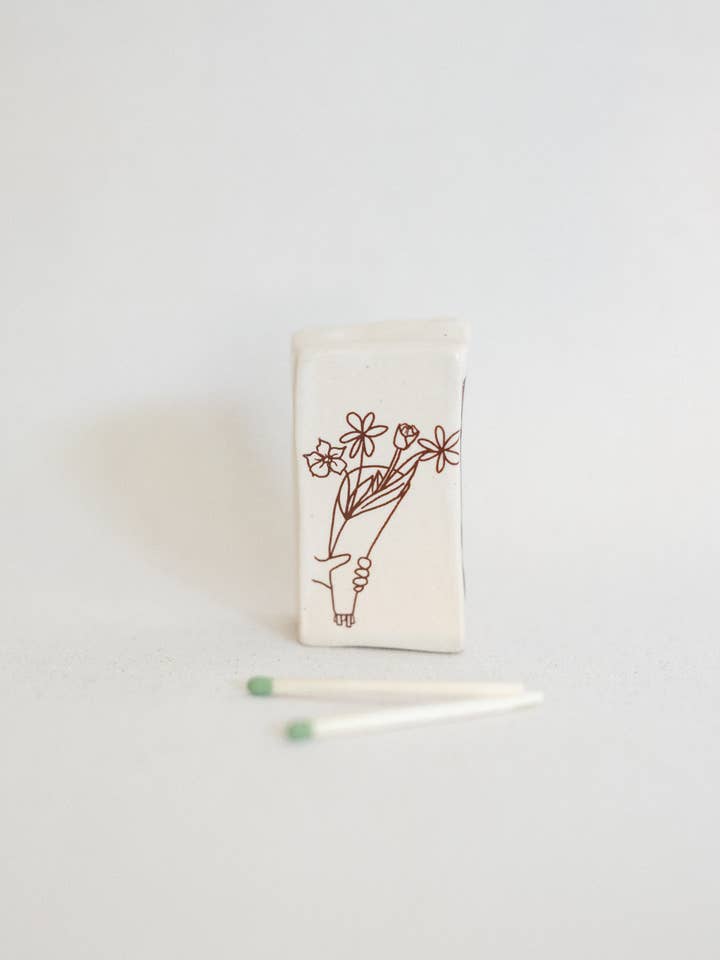 Matchbox: BOUQUET for wholesale by Cup Half Full Ceramics
