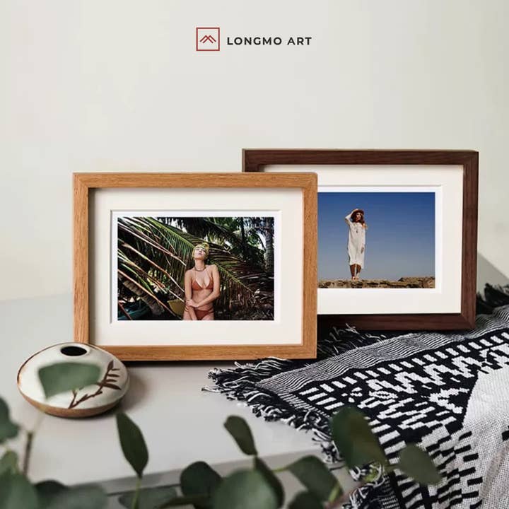 TIMBRE-Tabletop Solid Wood Picture Frames| 4 Sizes| 4 Colors for wholesale by Longmo Art