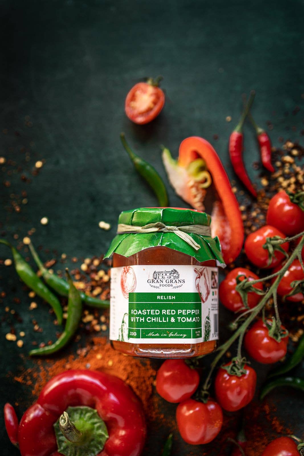 Gran Gran's Foods - Wholesale Relish - Speciality Roasted Red Pepper, Chili & Tomato Relish1