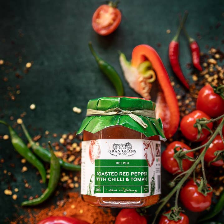Gran Gran's Foods - Wholesale Relish - Speciality Roasted Red Pepper, Chili & Tomato Relish1