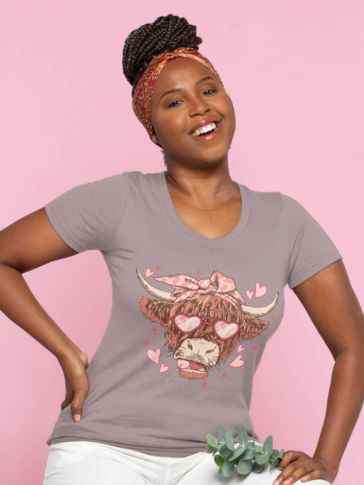 Retro Cow DTF for wholesale by Antisocial llc