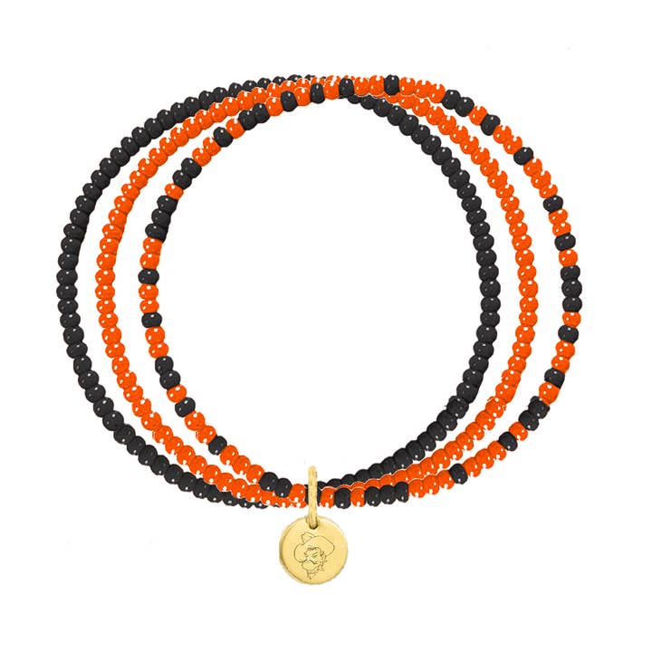 Oklahoma State Loire Bracelet for wholesale by Emerson Street Clothing Co Collegiate Shop