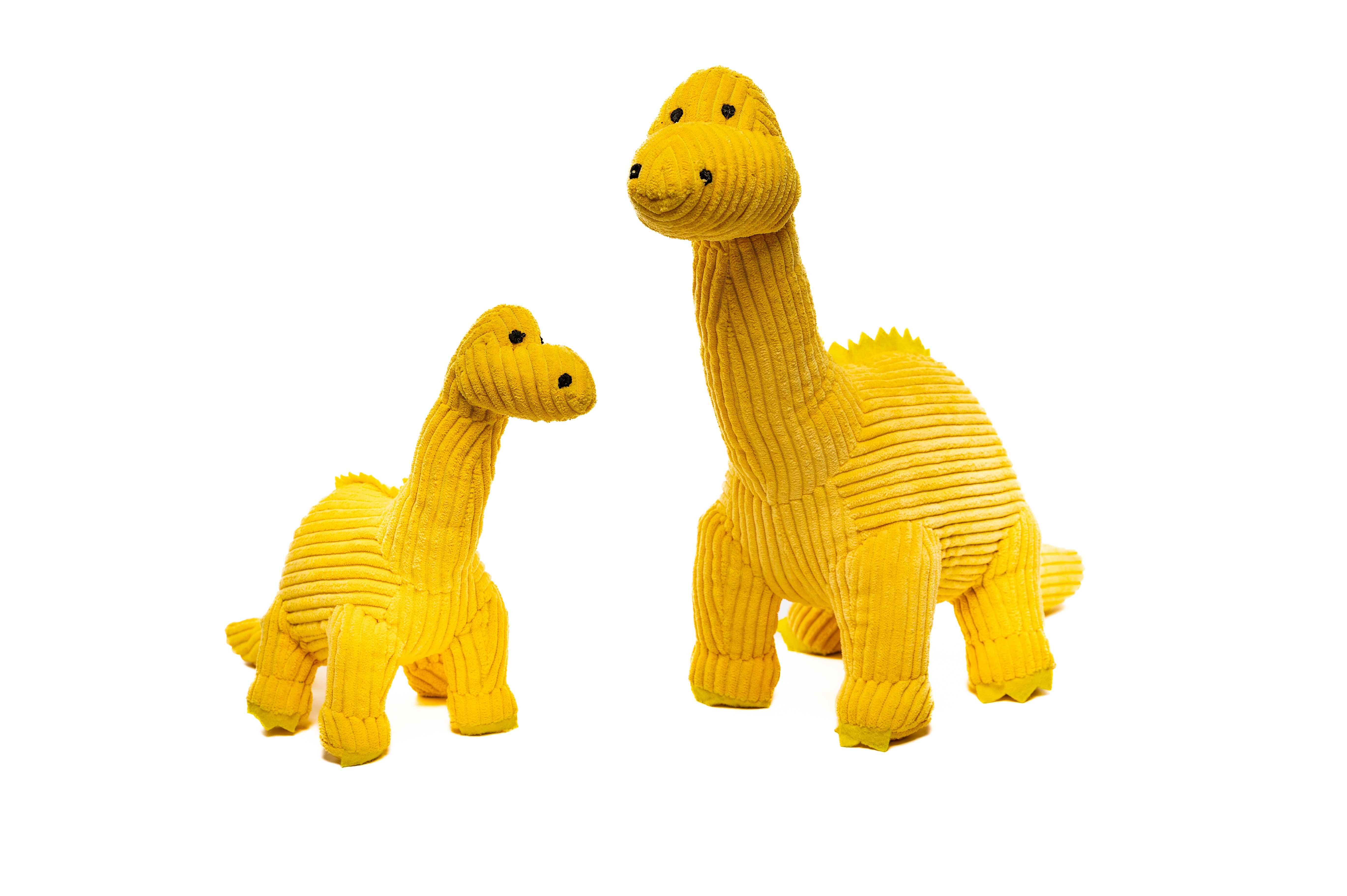 Best Years Ltd - Wholesale Stuffed/Plush Toy - Kids & Baby - Small Corduroy Diplodocus Dinosaur Soft Toy Teddy in Yellow1