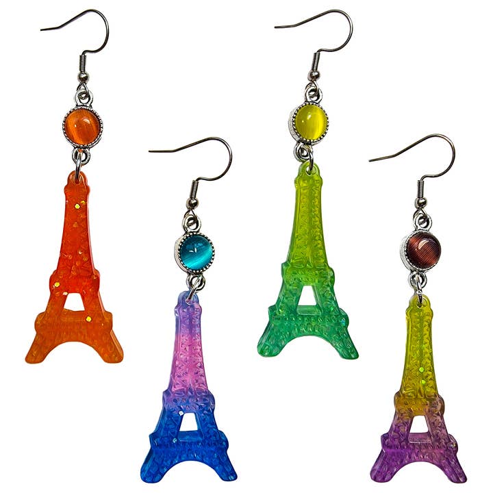 Eiffel Tower Earrings for wholesale by Cheeky Trendy