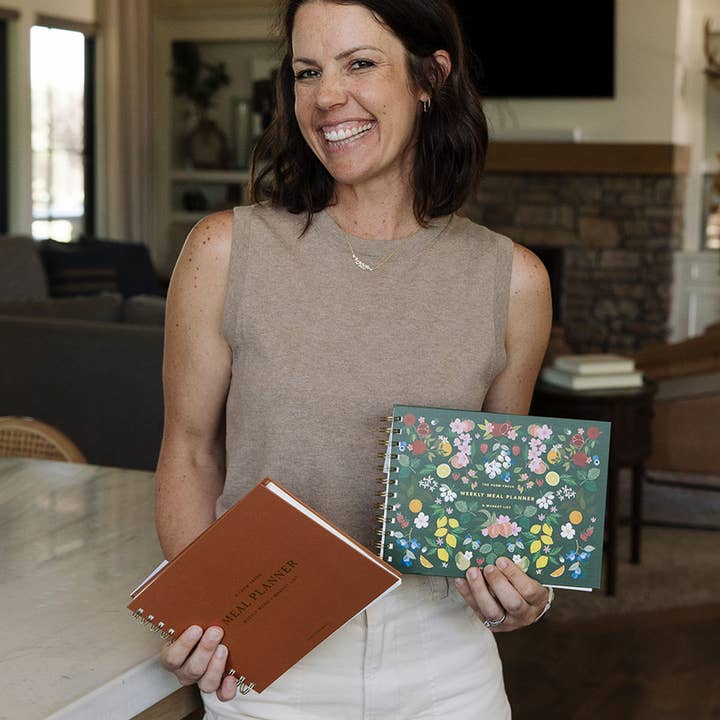 Paper Farm Press - Wholesale Planner - Farm Fresh Weekly Meal Planner - Floral6