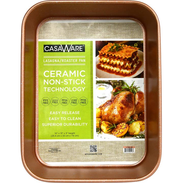 CasaWare - Wholesale Baking Dish - Lasagna/Roaster Pan 13" x 10"3