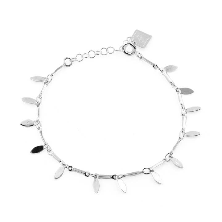 Captiva silver plated bracelet for wholesale by Adepte