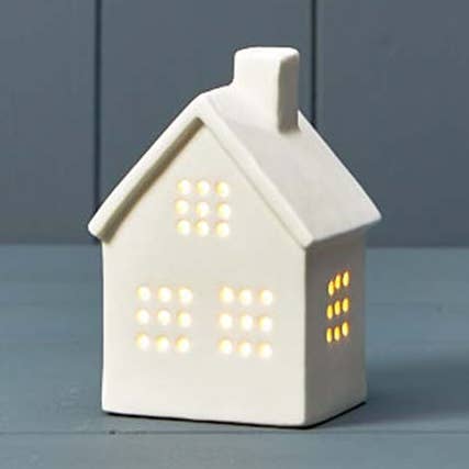 Maison en céramique blanche avec LED pour la vente par Satchville