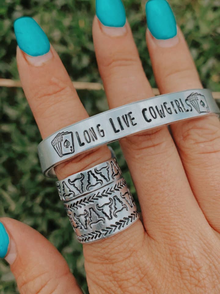 Long Live Cowgirls Bracelet for wholesale by Diamond Basin Design Co.