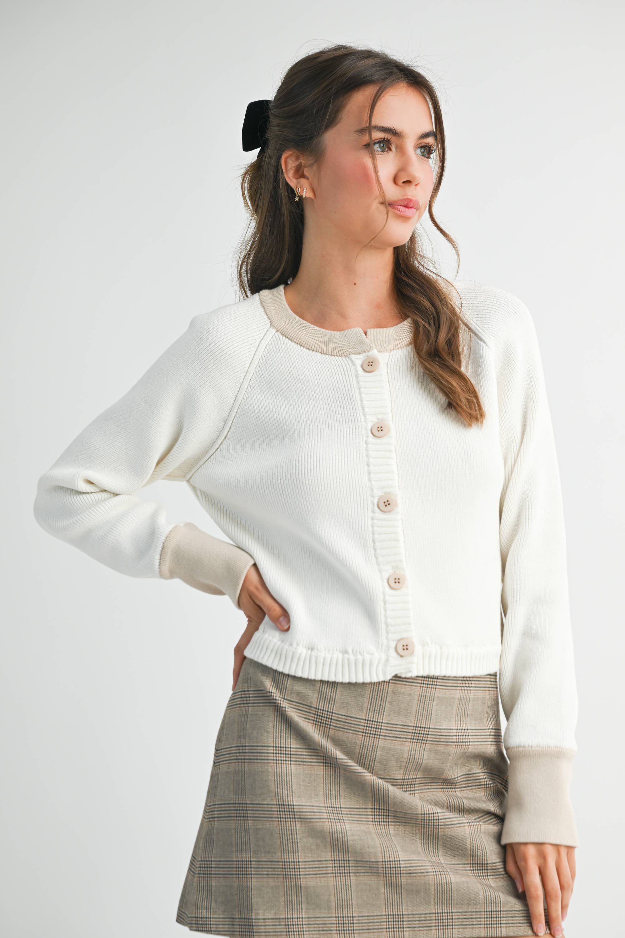 AEMI + CO - Wholesale Cardigan - Women's - 3219EK Meadow Sweater Cardigan 520