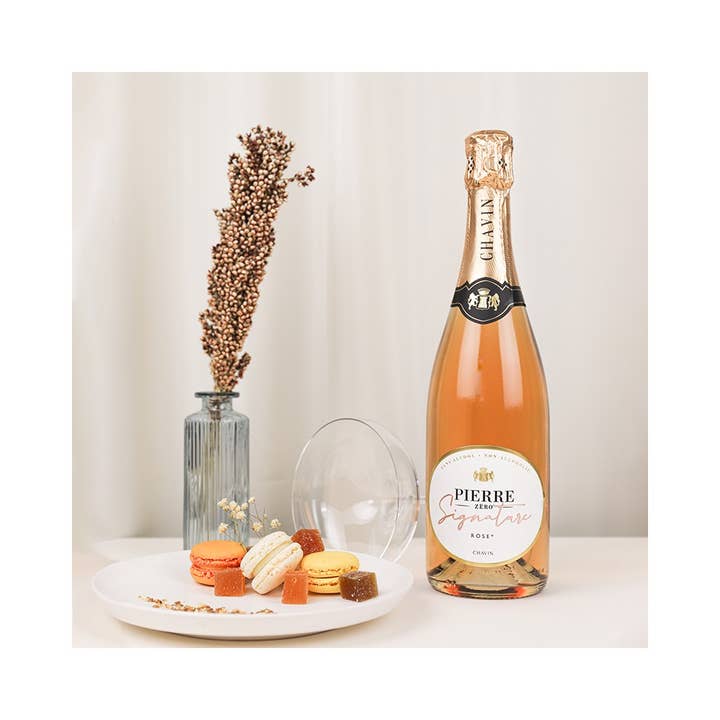 Zepeim – Großhandel Alkoholfreie Spirituose/Wein/Bier – Pierre Zero Signature Alkoholfreie funkelnde Rose2