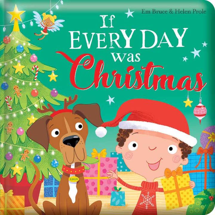 Simon & Schuster - Wholesale Baby & Toddler Book (0-2) - If Every Day Was Christmas: Padded Board Book by Em Bruce