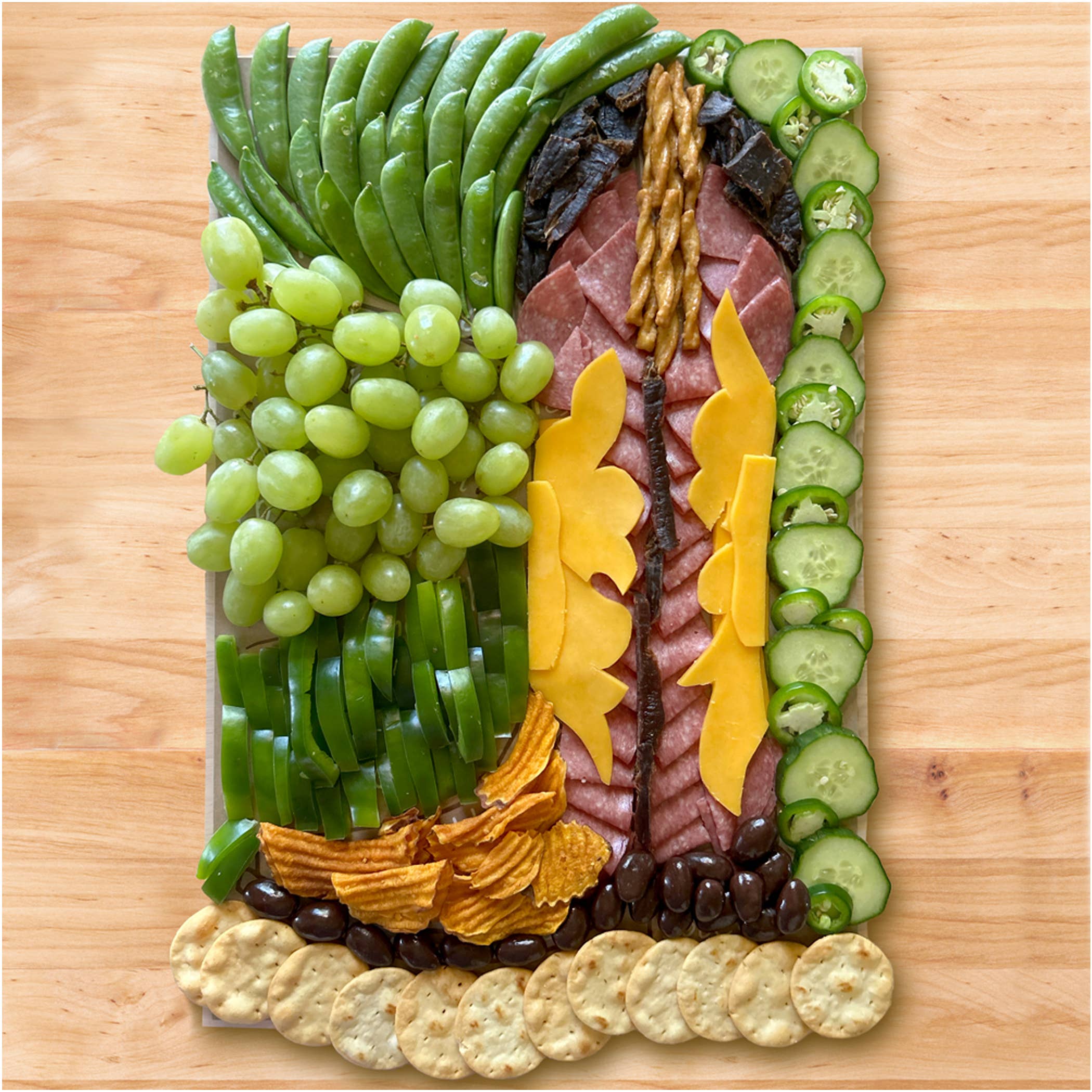 Color Box Design & Letterpress – wholesale Cheese board – Charcuterie Cheat Sheet | Boot1