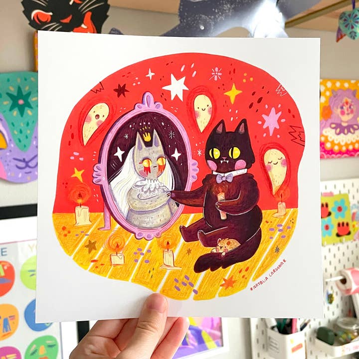 Big Print ♡ Bloody Mary for wholesale by Illustrated By Natalia