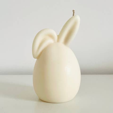 Hand cast Easter Egg Candle - 180gr! - multicolors for wholesale by Sweet-Deco Creative