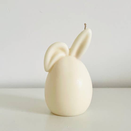 Hand cast Easter Egg Candle - 180gr! - multicolors for wholesale by Sweet-Deco Creative