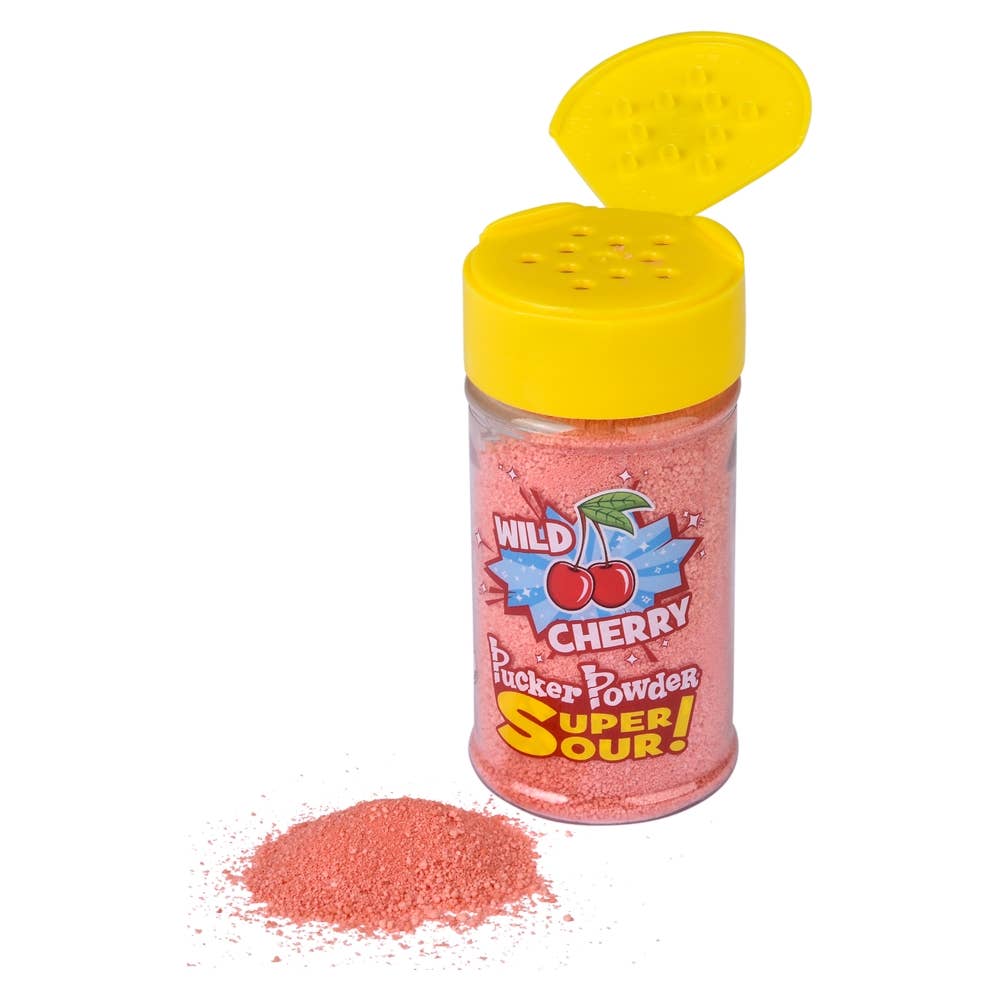 La Luna Bella - Toys - Wholesale Hard Candy - Pucker Powder Super Sour Wild Cherry Topping- LLB Toys1