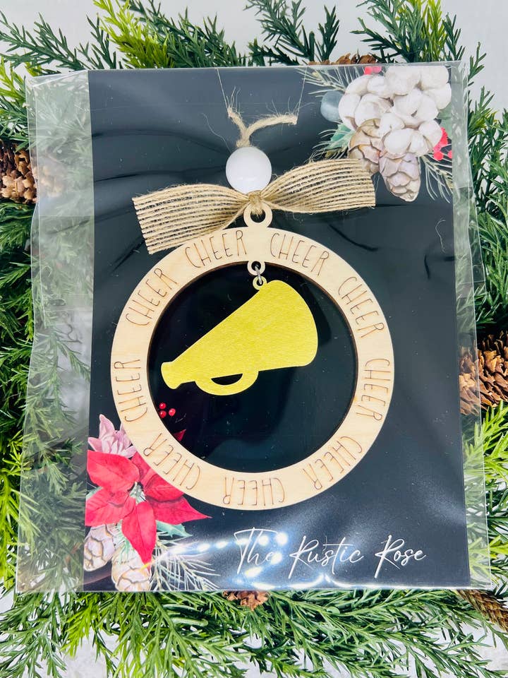 Adorno Cheer para venta al por mayor de The Rustic Rose, LLC