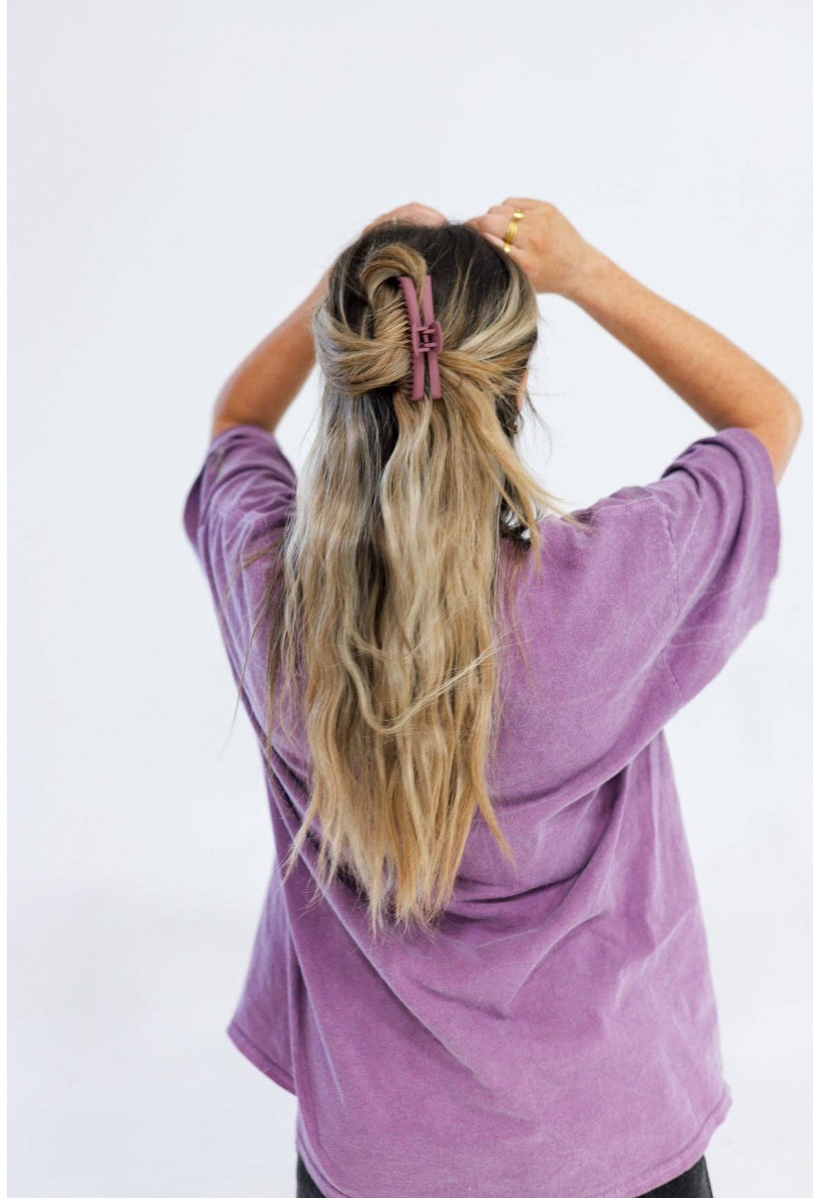 KAXI – Engroshandel Hårspænde - Dame – Midi Hold Everything Claw – Mat Finish18