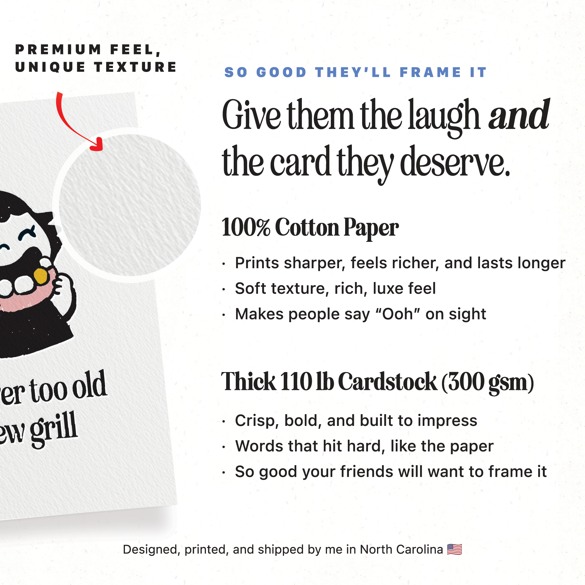 Petty Paper Studio – Großhandel Geburtstagskarten – Lustiges Gebiss-Mädchen-Geschenk - A2 Geburtstagsgrußkarte1