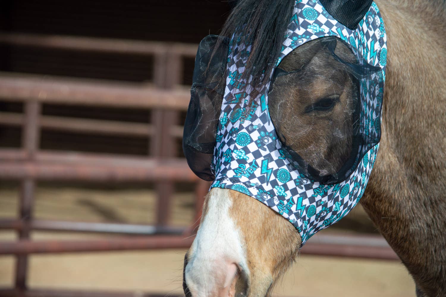 Schulz Equine - Wholesale Horseback Riding Gear - Lycra Fly Mask39