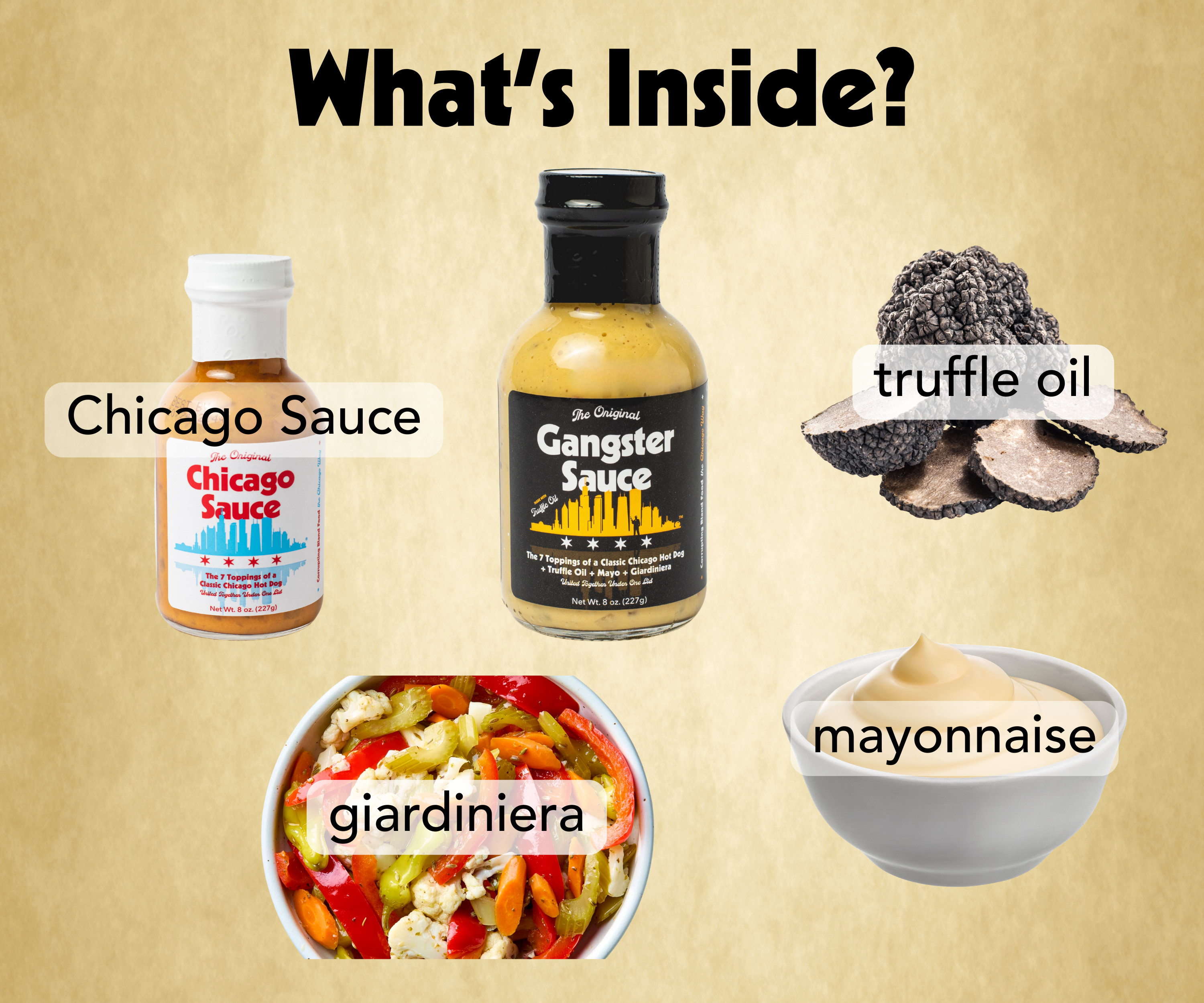 Big Fork - Wholesale Mayo - Gangster Sauce – Creamy Truffle, Giardiniera, Tangy Aioli1
