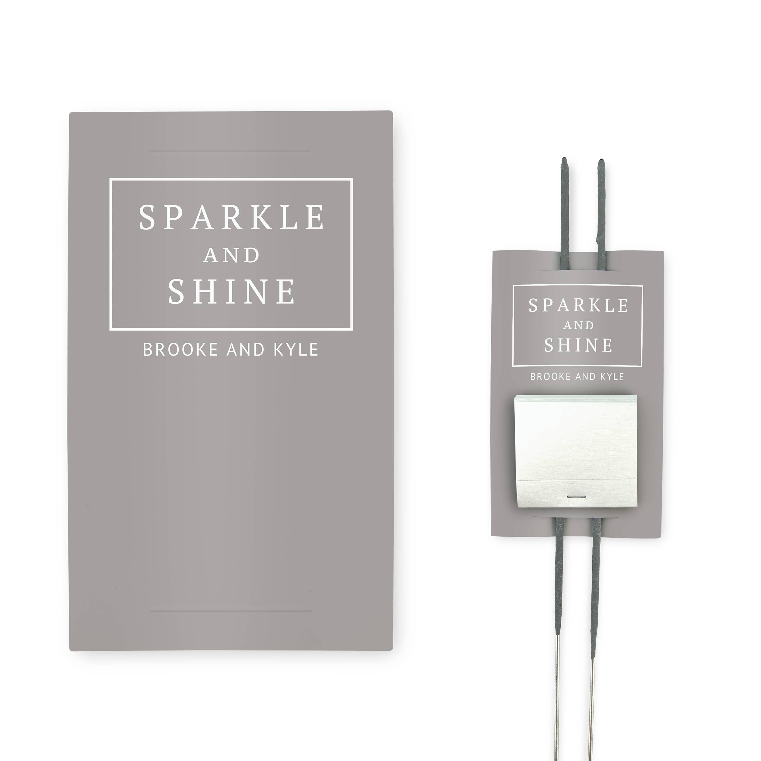 Weddingstar Inc. - Wholesale Gift Tag - Matchbook Sparkler Send-Off Tags - Sparkle and Shine4