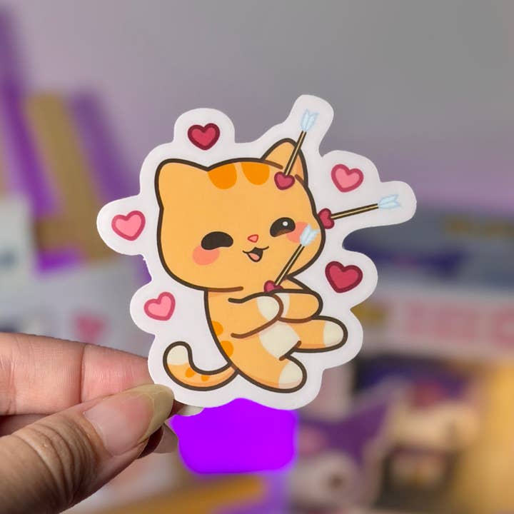 owloArt - Wholesale Sticker - Cupid Love - Reese and Remi Waterproof Sticker