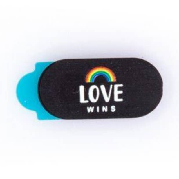 Sliding Webcam Cover | Love Wins Mini for wholesale by Funsy
