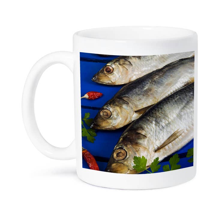 3dRose - Wholesale Coffee Mug - 3dRose, Dried and smoked Atlantic herring, Cuisine - LI11 NTO0029 - Nico Tondini, Mug8