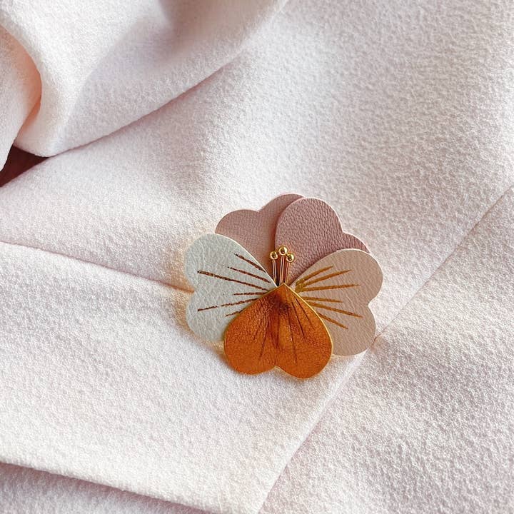 du vent dans mes valises - Wholesale Brooch - Flower brooch, the thought of love