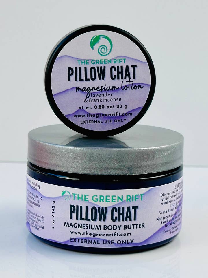 Pillow Chat Magnesium Body Crème for wholesale by The Green Rift
