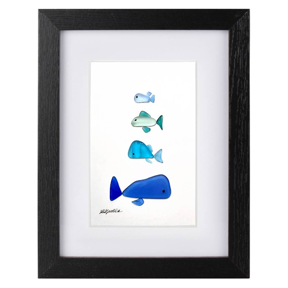 UrchinArtworks - Wholesale Kunstprint - Shoal of Fish Sea glazen schilderij voor aan de muur4