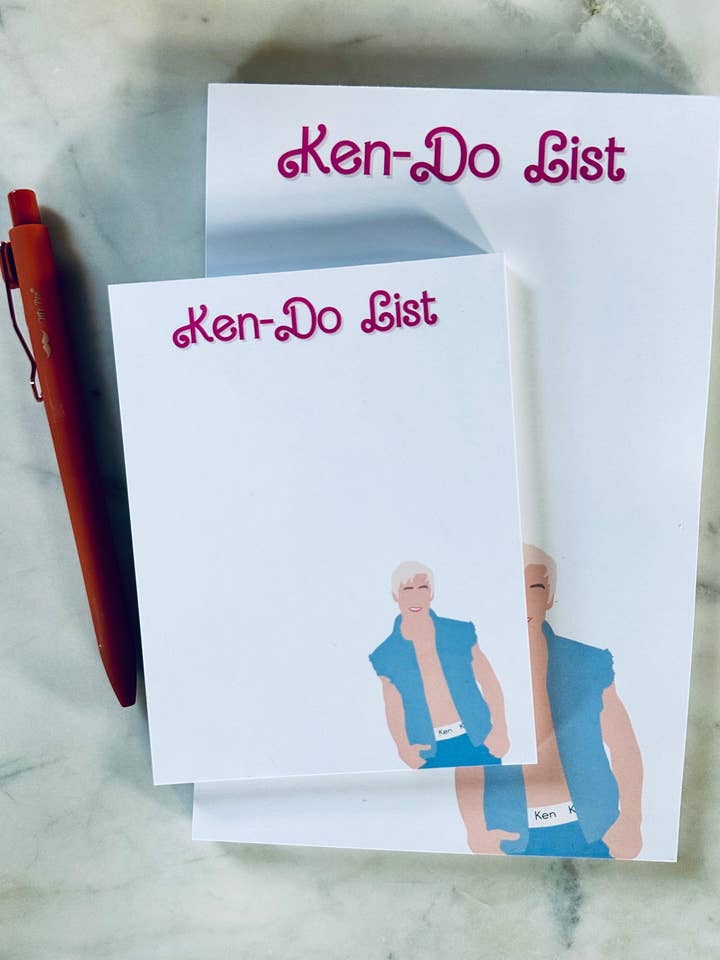 Ken-Do List Notepad for wholesale by maedaymaedaymaeday