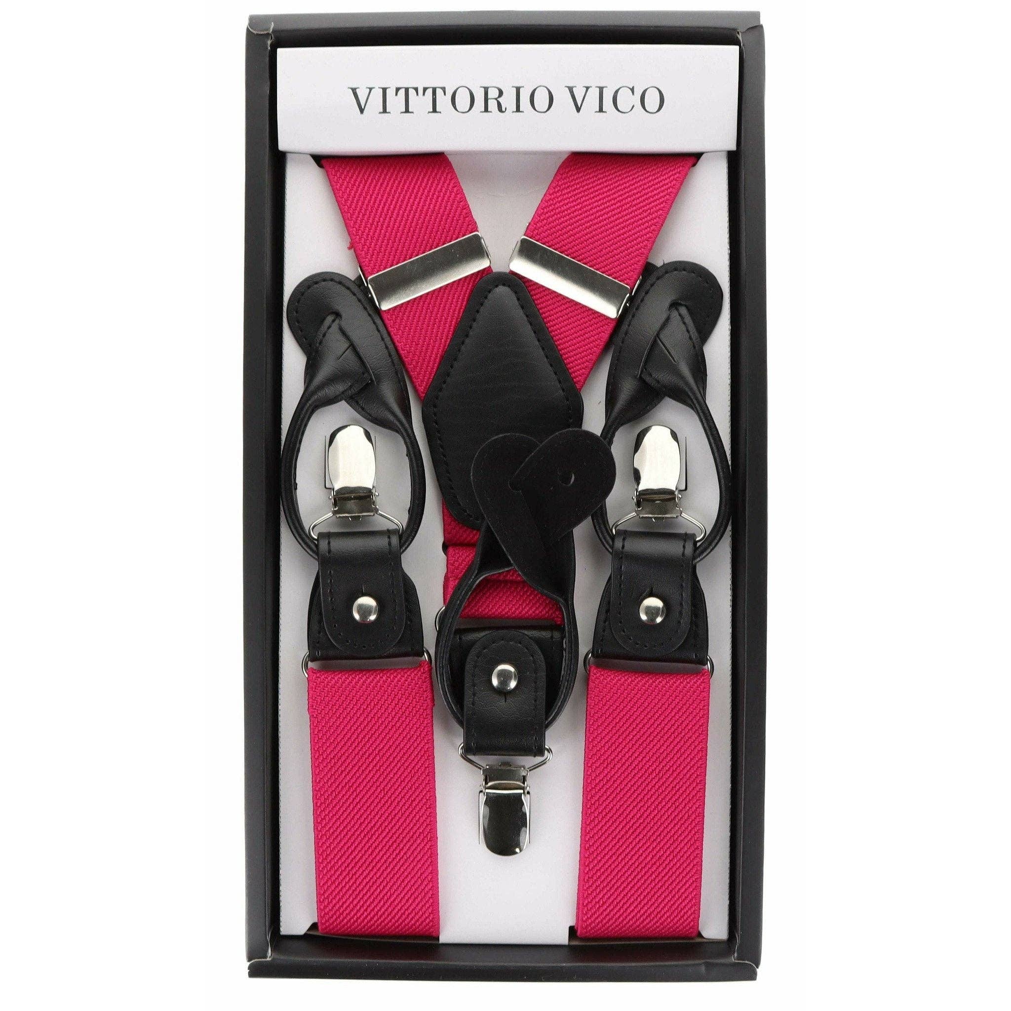 Dubal Brothers - Wholesale Suspenders - Men's - Vittorio Farina Men's Vibrant Colorful Convertible Suspender by Classy Cufflinks10