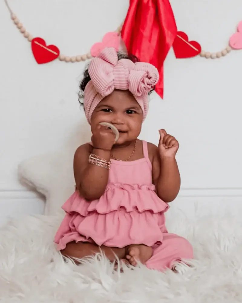 Bailey's Blossoms - Wholesale Top & Pant Set - Kids - Presley Ruffle Tank Two-Piece Set - Pink1